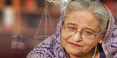 শেখ হাসিনার পক্ষে মামলা লড়তে ৪ আইনজীবীর আবেদন